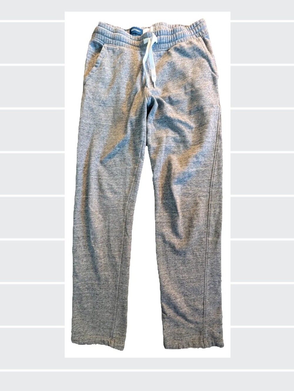 Men's Old Navy Gray Heather Open Hem Sweatpants, Size XS